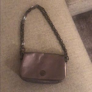 Tory Burch silver bag